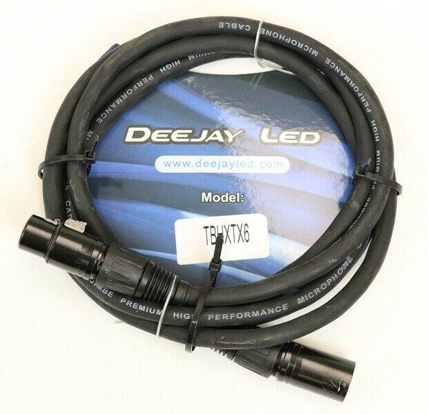 Deejayled XTX6 6foot Xlr To Xlr Cable