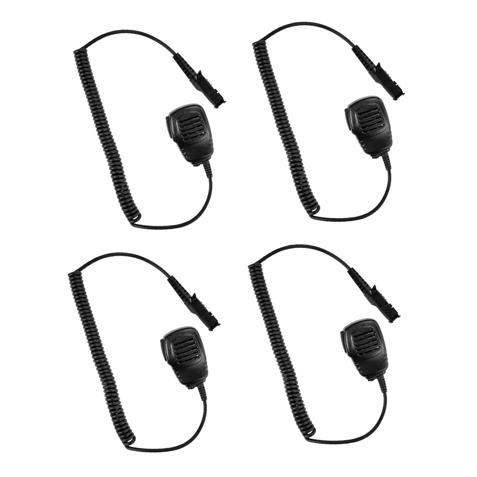 4 pcs Speaker Microphone for Motorola MOTOTRBO DEP550 DEP570 DP2000 DP2400