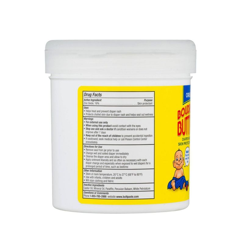 Boudreaux's Butt Paste Baby Diaper Rash Cream Original Strength - 16oz