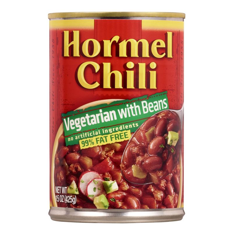 Hormel 99% Fat Free Vegetarian with Beans Chili 15oz