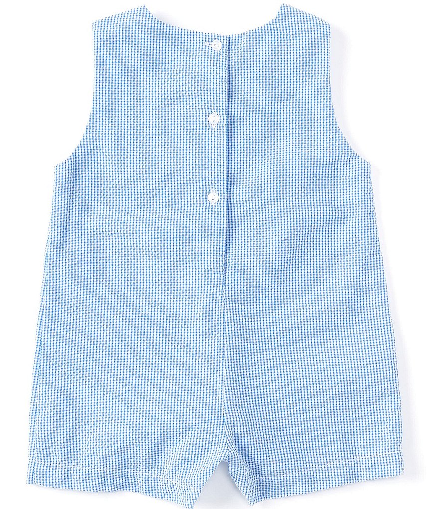 Aden + Anais Baby Boys 6-9 Months Long-Sleeve Blue Moon Footed Coverall