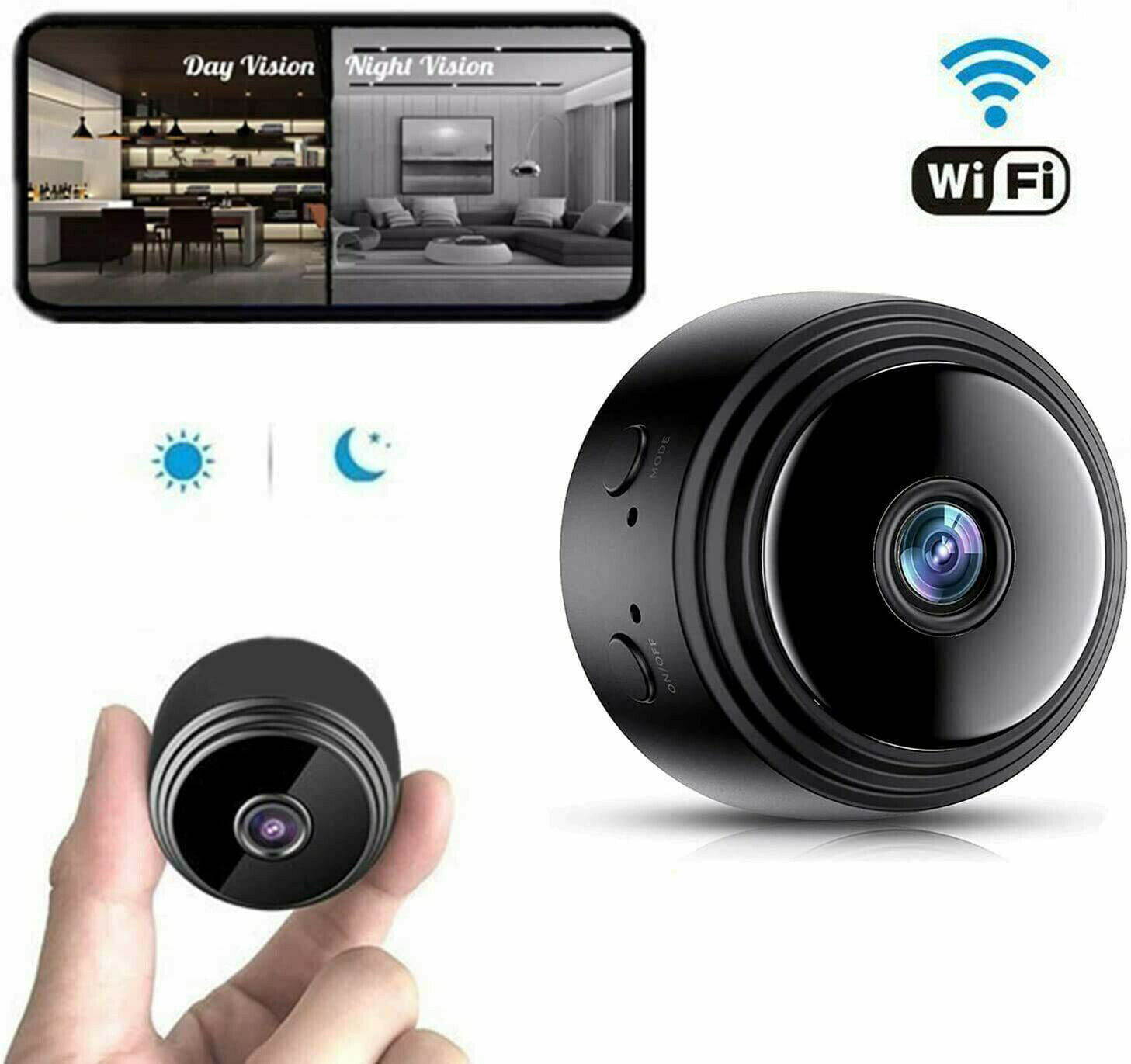 A9 webcam, mini hidden camera, wireless Wifi IP home security DVR night vision, portable HD 1080P wide-angle night vision smart home WIFI wireless camera