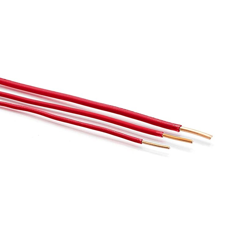 Solid Copper Grounding Wire Proudly Made in America Ground Protection Satellite Dish OffAir TV Signal UV Jacketed Antenna Electrical Shock 10 Gauge AWG THHN Red 25 FT