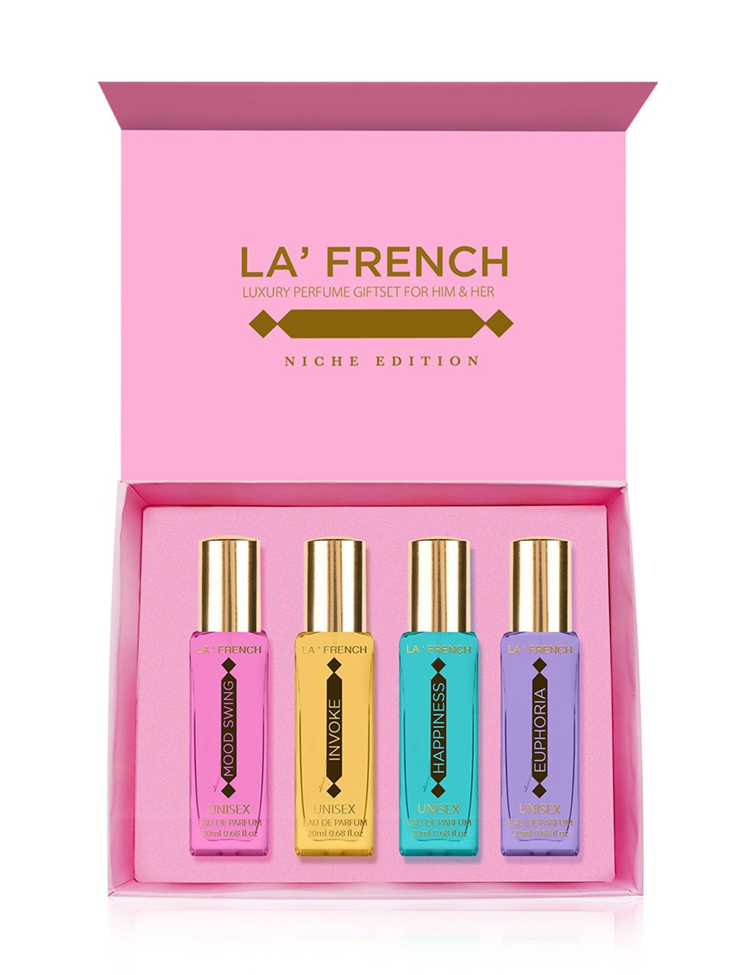 La French Mood Edition Happiness Euphoria Invoke Mood Swing Perfume Gift Set