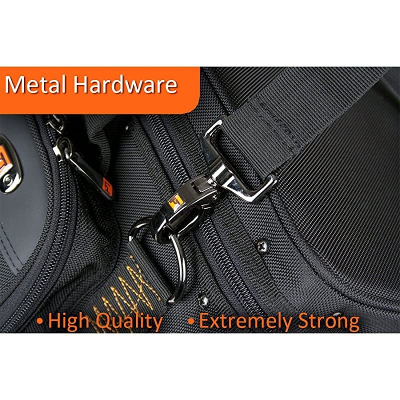 Tec Lux FlutePiccolo Messenger PAC Case LX308PICC Flute Black