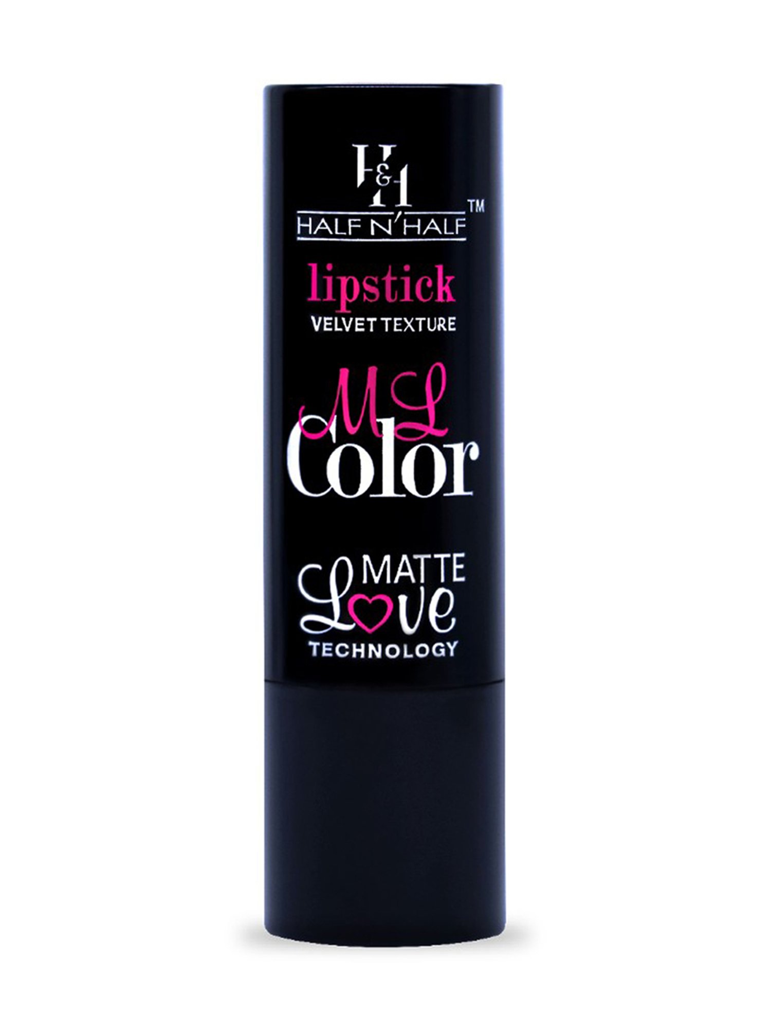 Half N Half My Color Velvet Texture Matte Lipstick Metallic Maroon - 3.8 gm