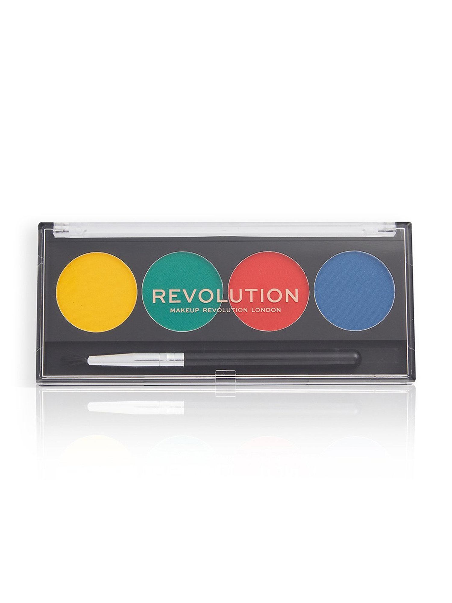 Makeup Revolution Graphic Eyeliner Palette with Detail Brush Bright Babe - 5.4 gm