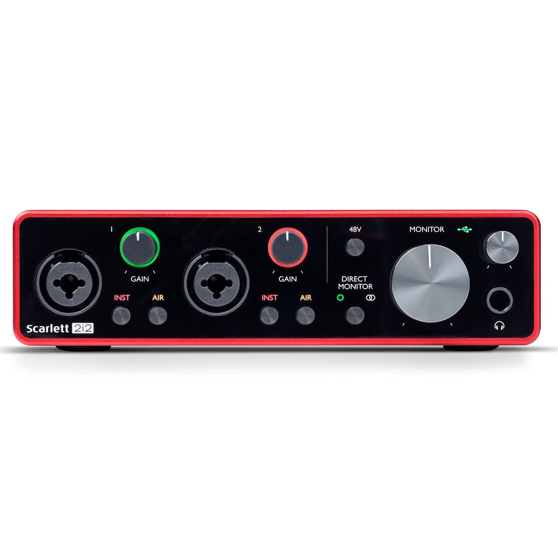 Focusrite Scarlett 2i2 3rd Generation Audio Interface
