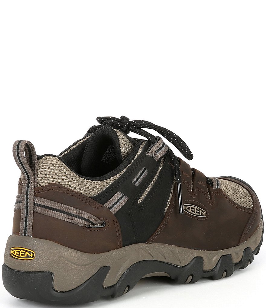 Keen Men's Steens Vent Leather Low Hiking Shoes