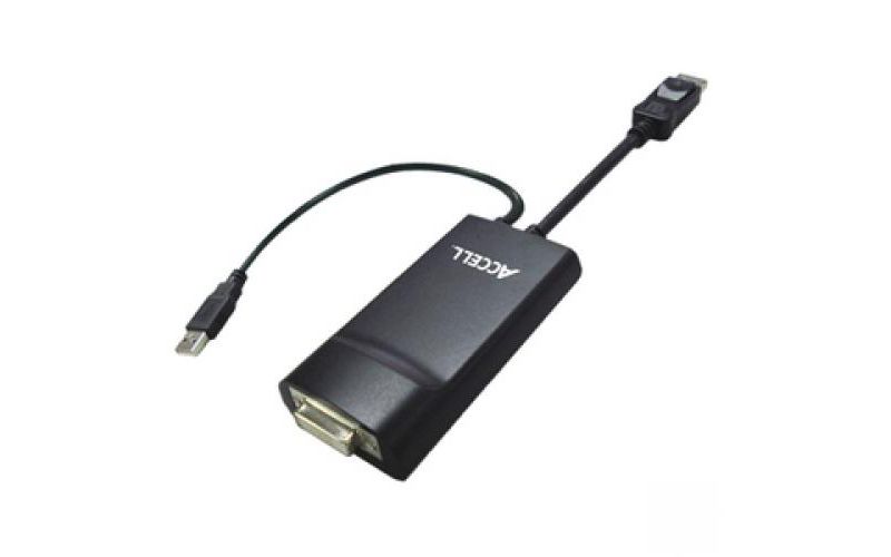 Accell DisplayPort to DVI-D Cable Adapter - DisplayPort Video, DVI-D Digital Video