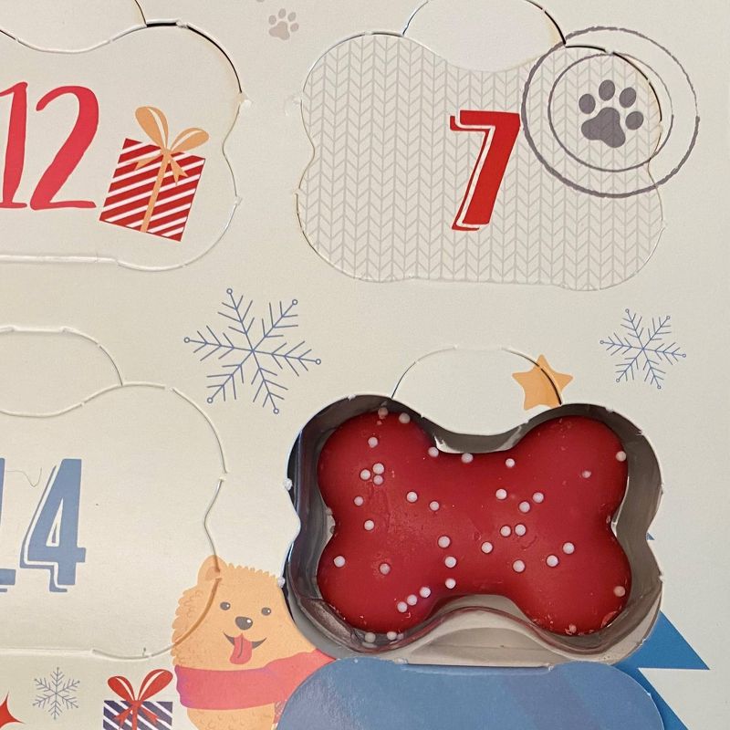 Molly's Barkery Holiday Advent Calendar Dog Treats - 8.11oz