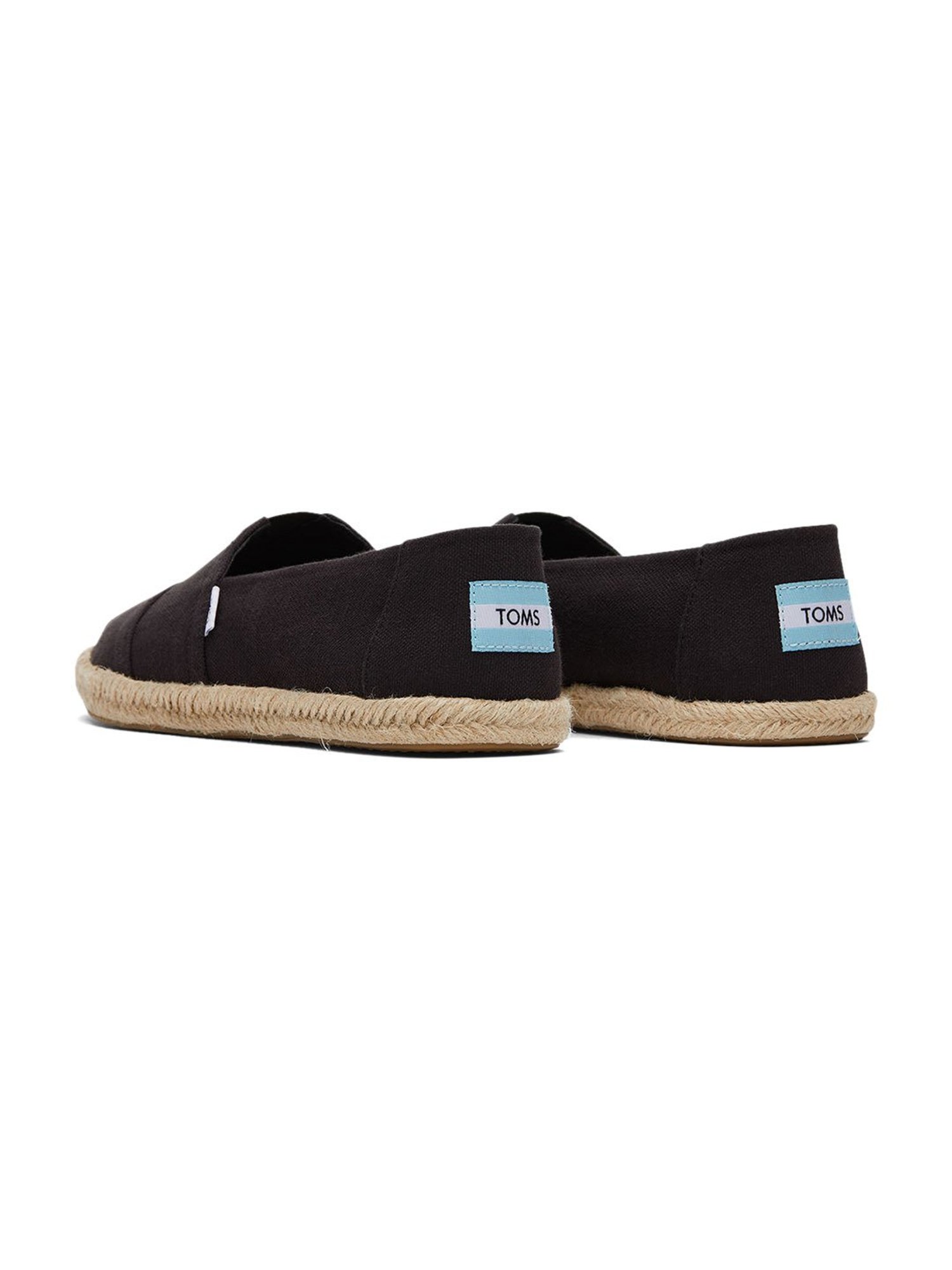 Toms Men's Alpargata Rope Black Loafers