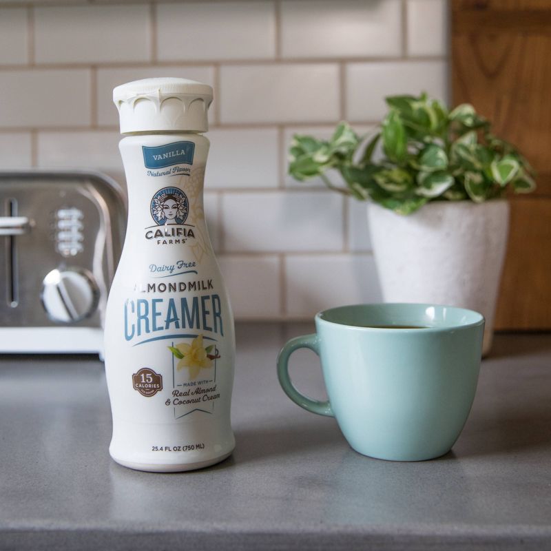 Califia Farms Dairy-Free Vanilla Almond Milk Creamer - 25.4 fl oz
