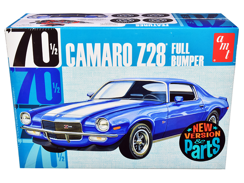 1969 Chevrolet Camaro Z/28 Carolina Blue with White Stripes Limited Edition to 420 pieces Worldwide 1/18 Diecast Model Car by ACME