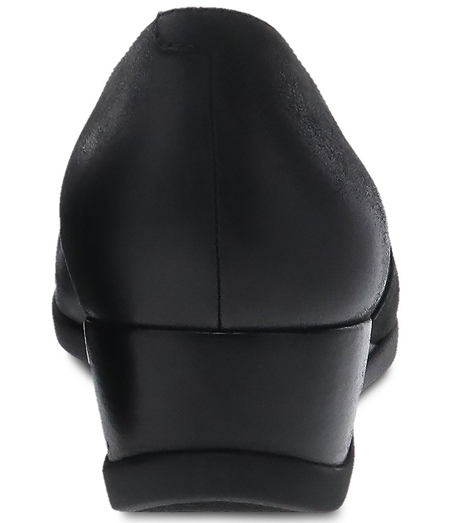 Donald Pliner Pelham Neoprene Mixed Leather Slip-On Wedge Sneakers