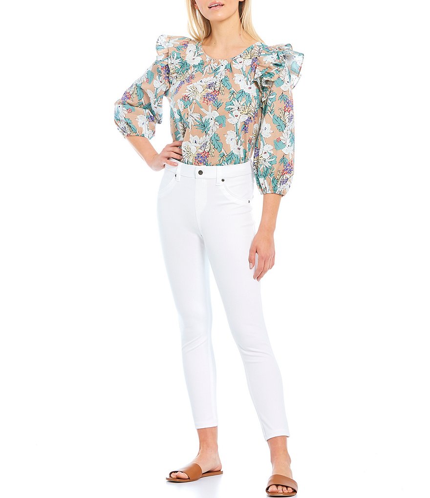 HUE Ultra Soft Denim High Rise Skimmer Leggings