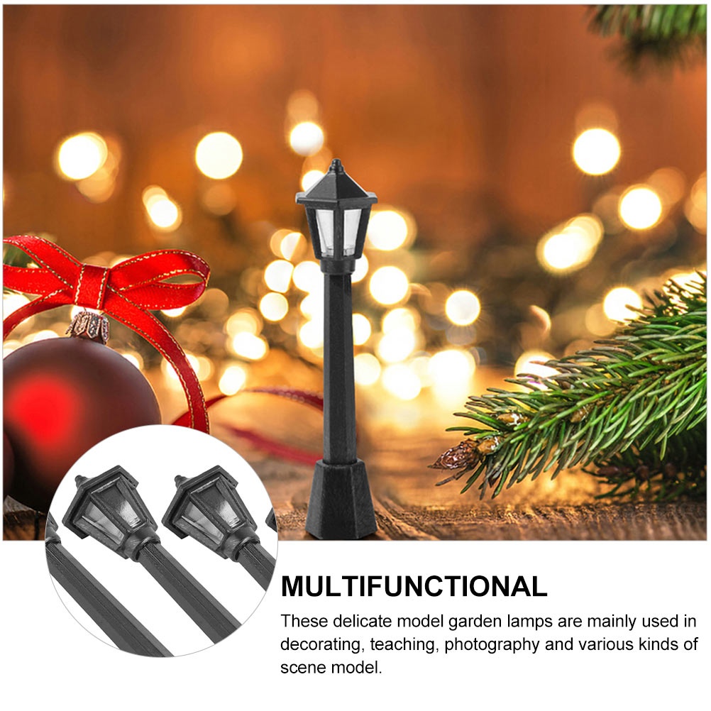 7pcs Simple Convenient Durable Creative Practical Lamp Models Mini Lamp Models for Home