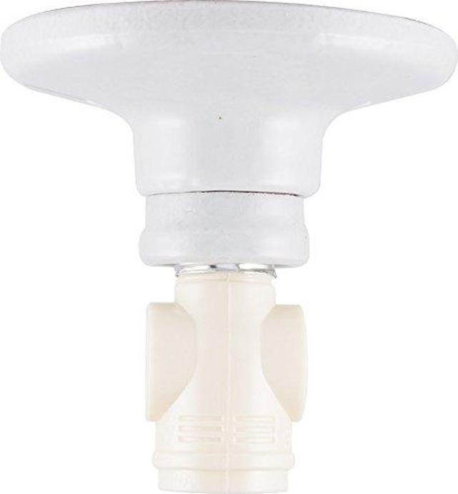 GE Adapter, L, Add Bulb, 2 Prong Polarized Outlets, Medium Base Socket, Use in Workshop, Garage or Utility Room, UL Listed, Light Almond, 54178