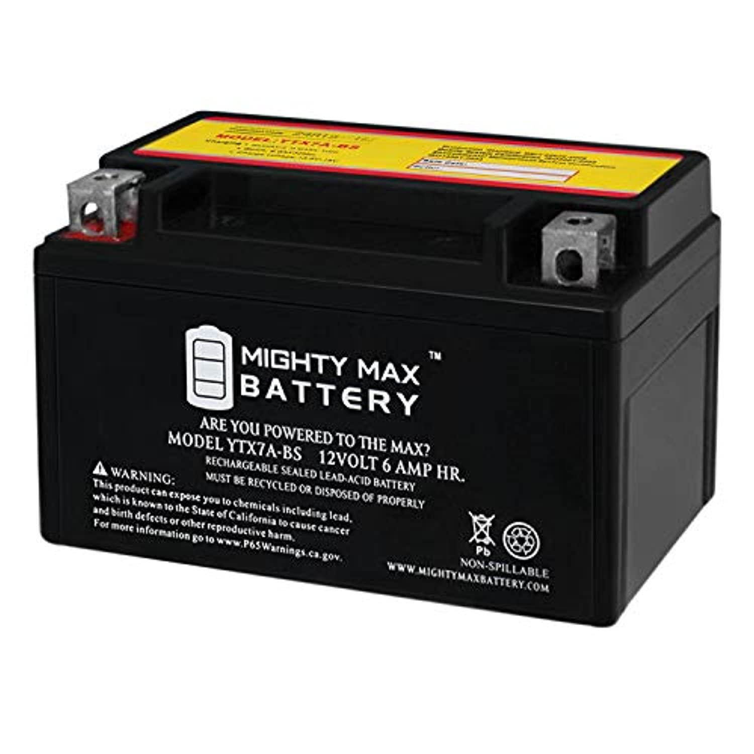 YTX7A-BS Battery Replacement for SigmasTek STX7A-BS