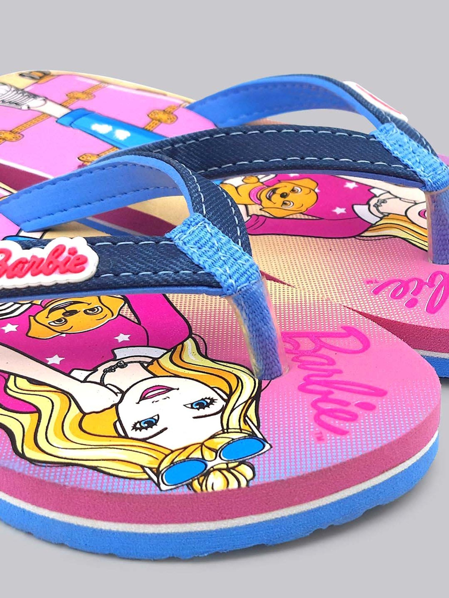 Passion Petals Kids Pink Sling Back Clogs