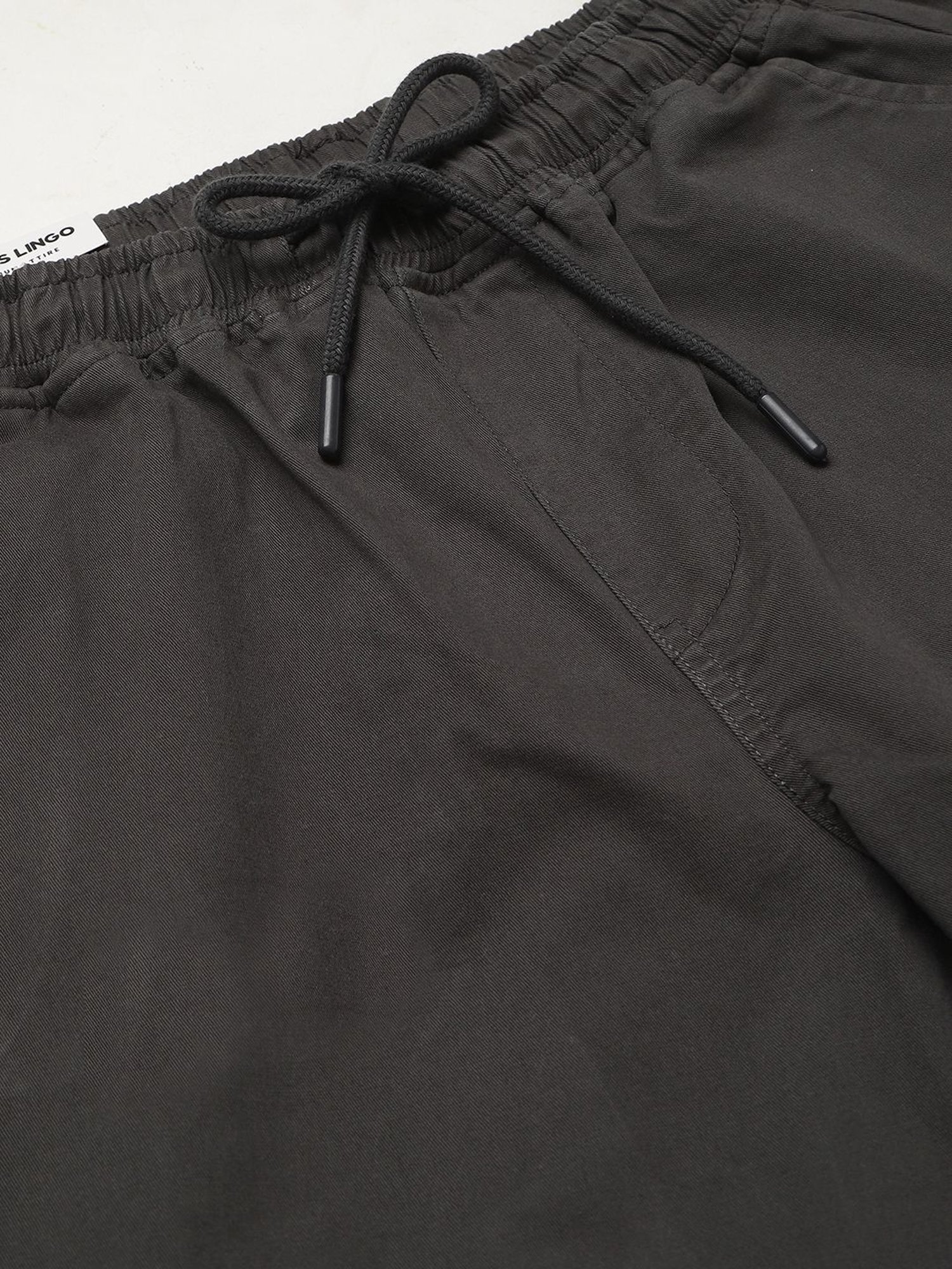 Dennis Lingo Charcoal Grey  Slim Fit Joggers