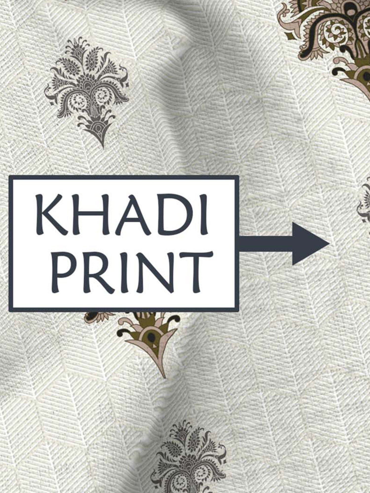 Bella Casa Stella Collection Brown Cotton 180 TC King Size Bedsheet with 2 Pillow Covers