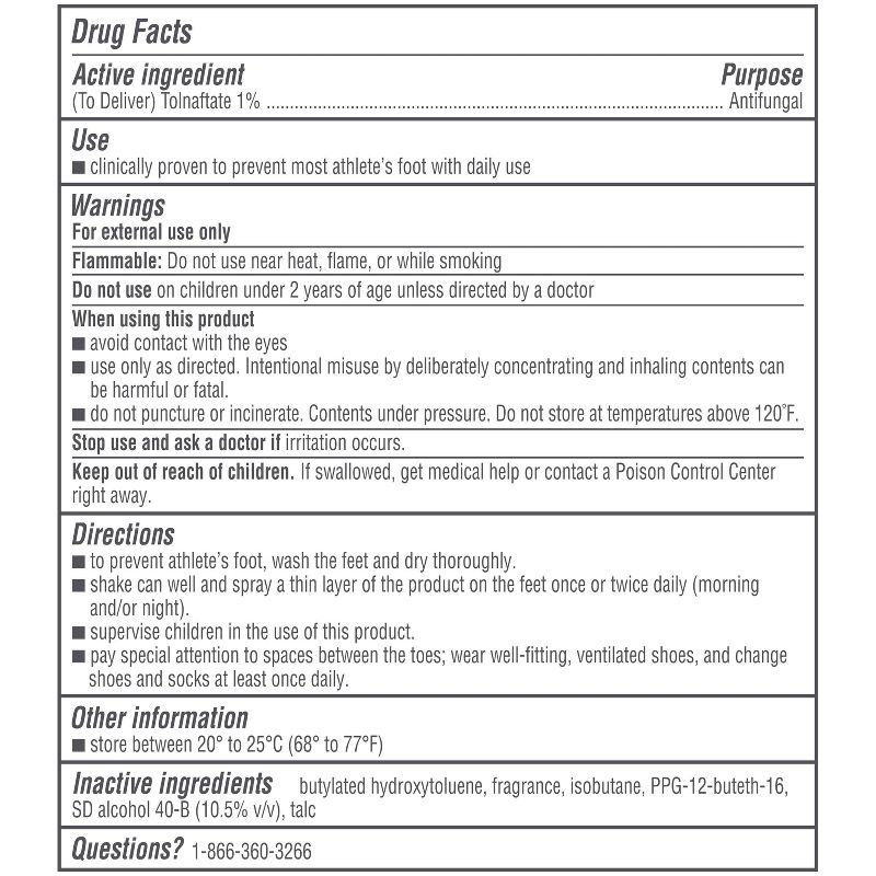 Lotrimin Daily Prevention AF Powder Spray - 5.6oz