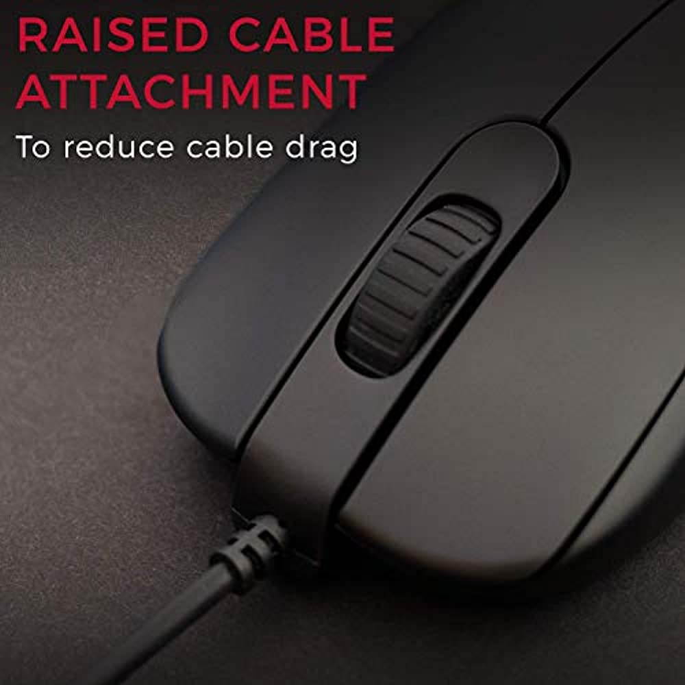 BenQ Zowie S1 Symmetrical-Short Gaming Mouse for Esports (Medium)