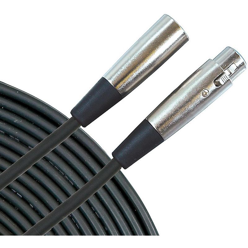 Musician's Gear Standard Microphone Cable-20 ft.-Black (2 Pack)