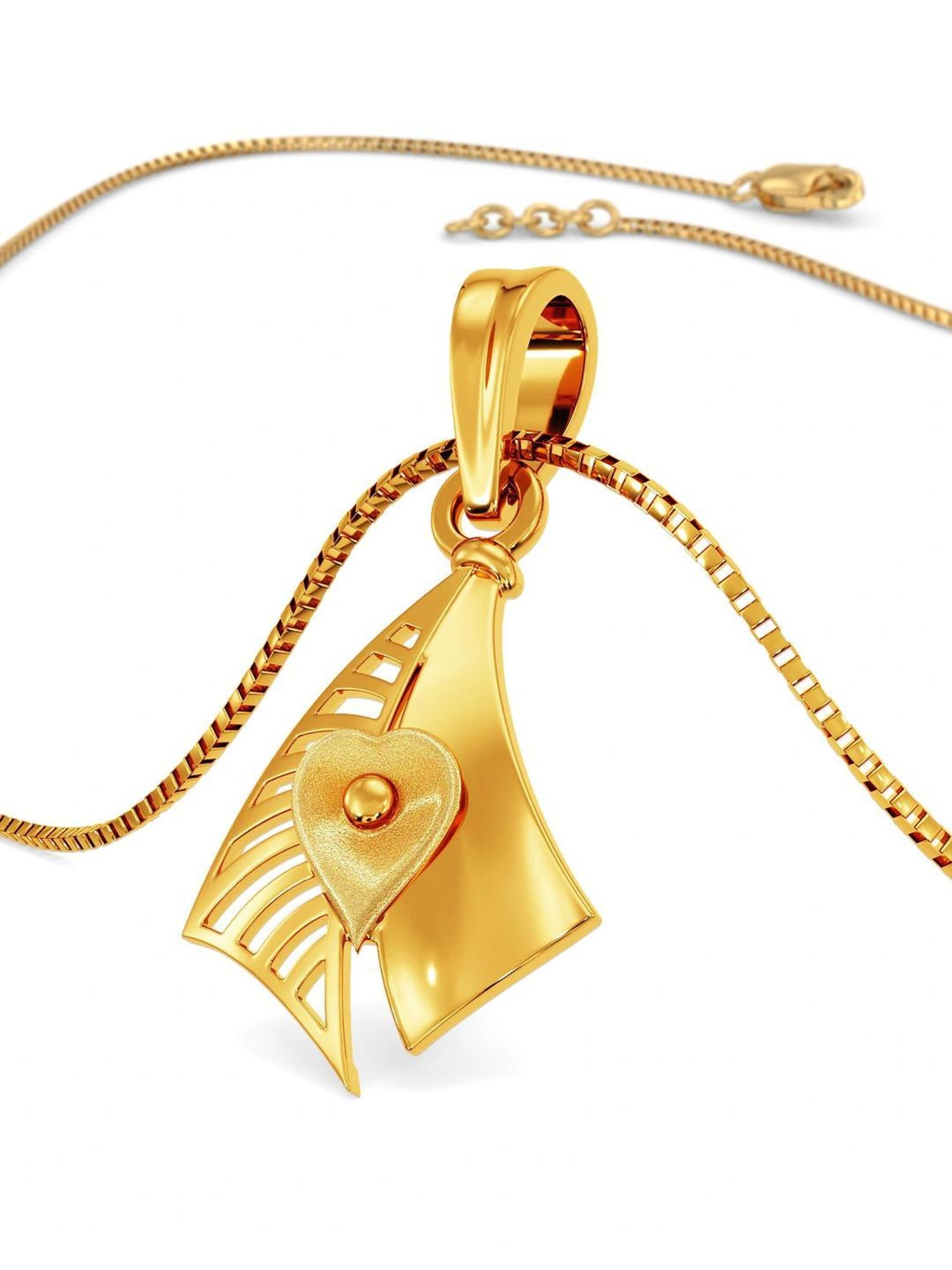 Joyalukkas 22k Eternal Love Medallion Pendant