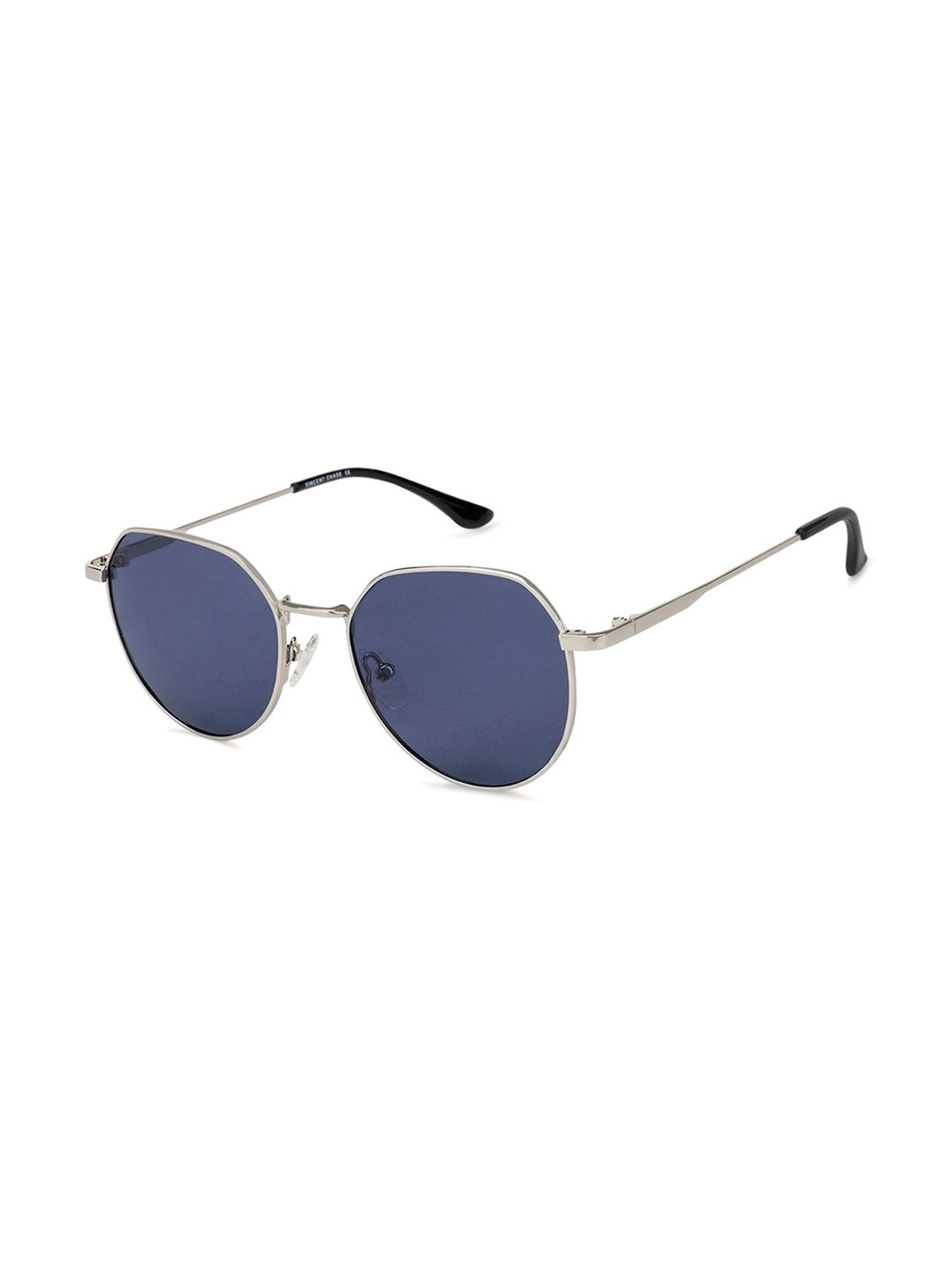 Vincent Chase Blue Geometric Sunglasses