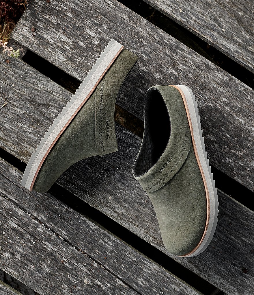 Merrell Women's Juno Suede Clogs