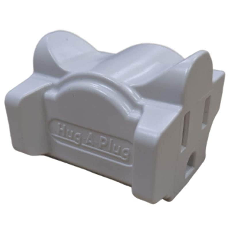 Dual Outlet Wall Adapter 6 Pack White