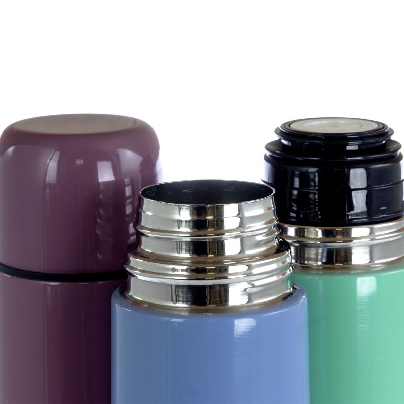 Mr. Coffee Javelin Pastel 15.5 Ounce Stainless Steel Thermal Travel Bottle Set