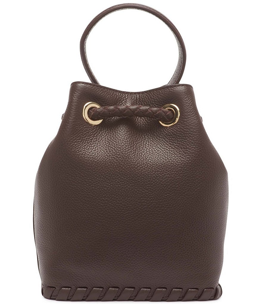Dooney & Bourke Saffiano Collection Drawstring Bucket Bag