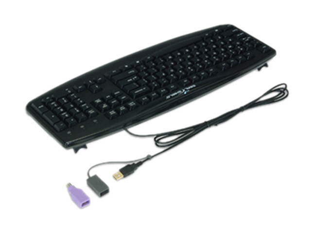 SEAL SHIELD Silver Storm Medical Grade Keyboard STK503 Black Wired Keyboard