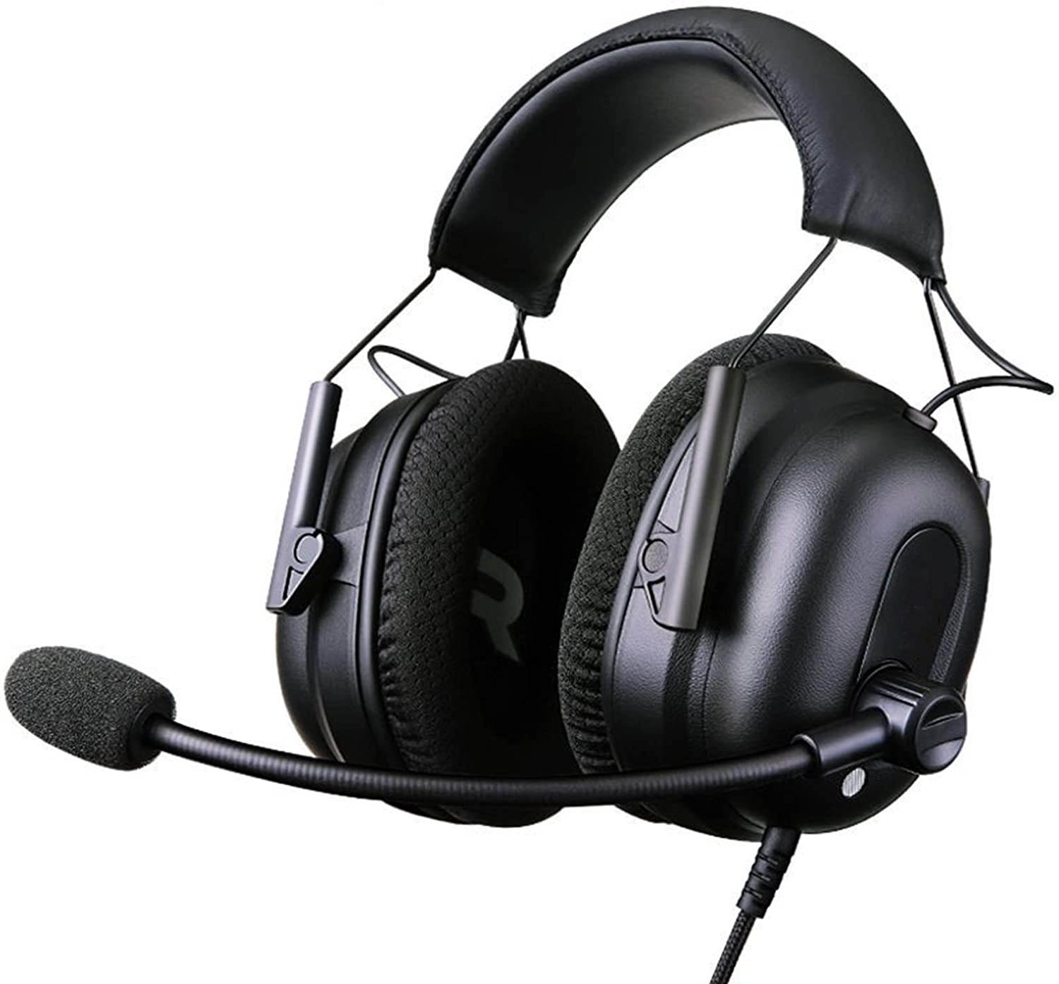 chaonong Headphone Gaming 7.1 Virtual Surround Sound 3.5mm Wired PC Stereo Headset Headset with Microphone