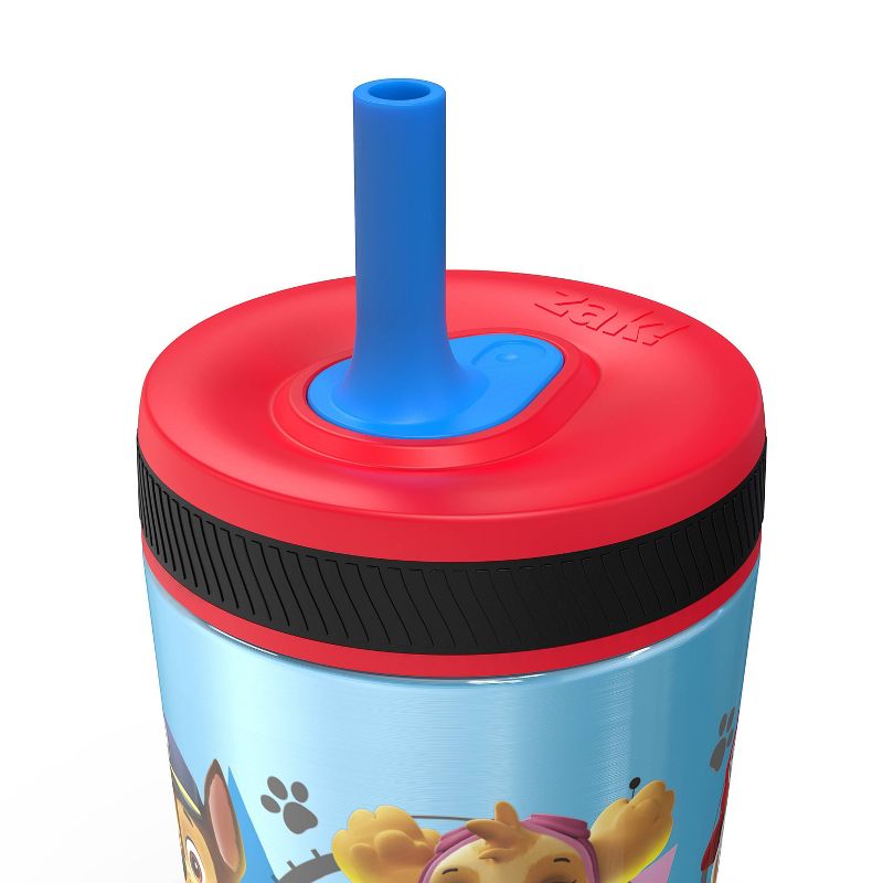 Nickelodeon PAW Patrol 12oz Stainless Steel Spill-Proof Straw Tumbler - Zak Designs