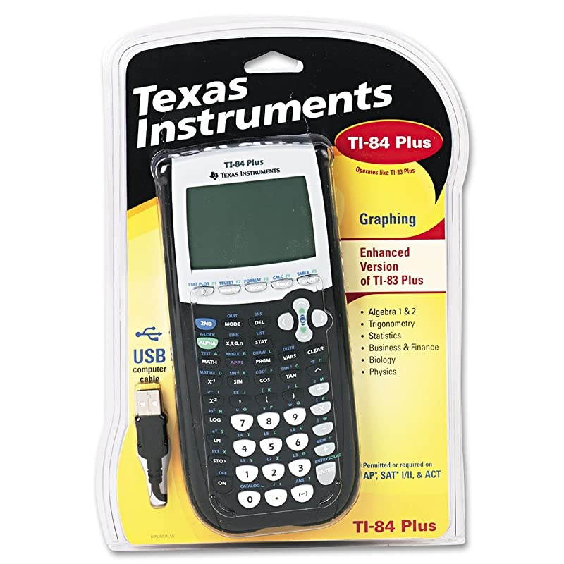 TI84PLUS TI84Plus Programmable Graphing Calculator 10Digit LCD
