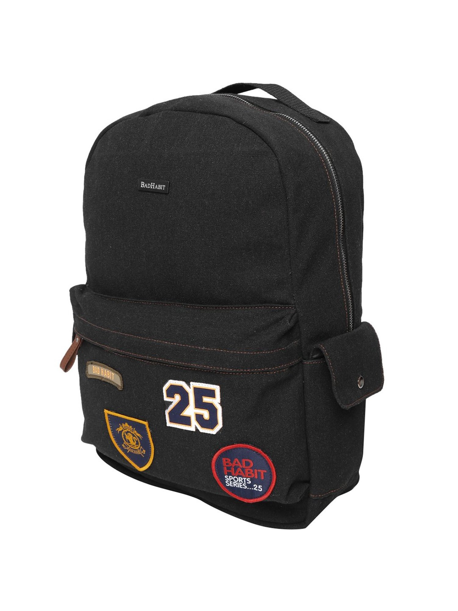 Bad Habit 23 Ltrs Black Medium Laptop Backpack