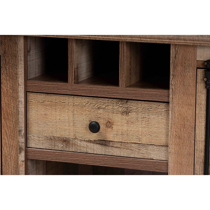 Carmel Sideboard Dark Brown/Black - Chique