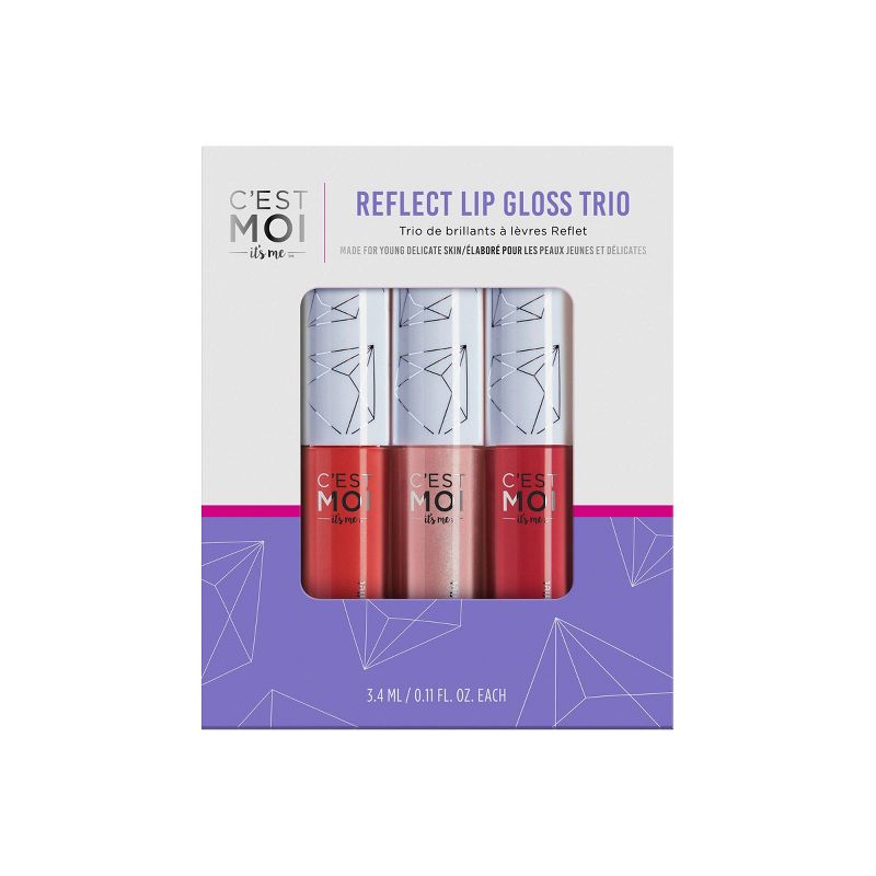 C'est Moi Reflect Lip Gloss Set - 0.11 fl oz/3pc