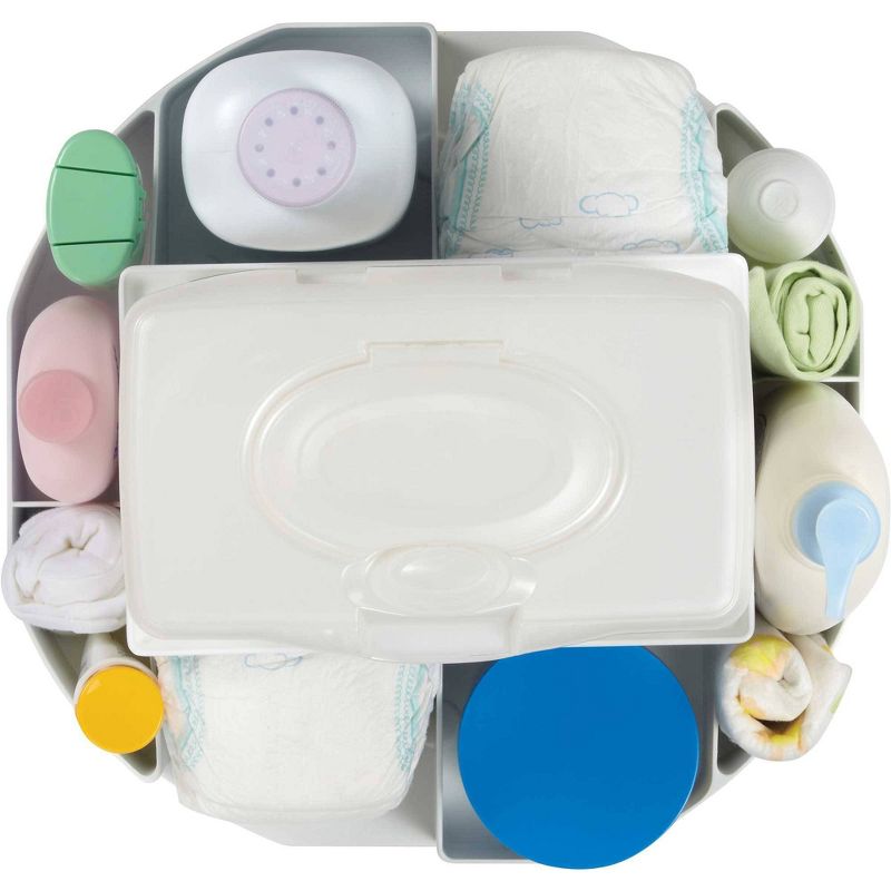 Little Love by NoJo Orange Fox Felt Storage Caddy - 2pc