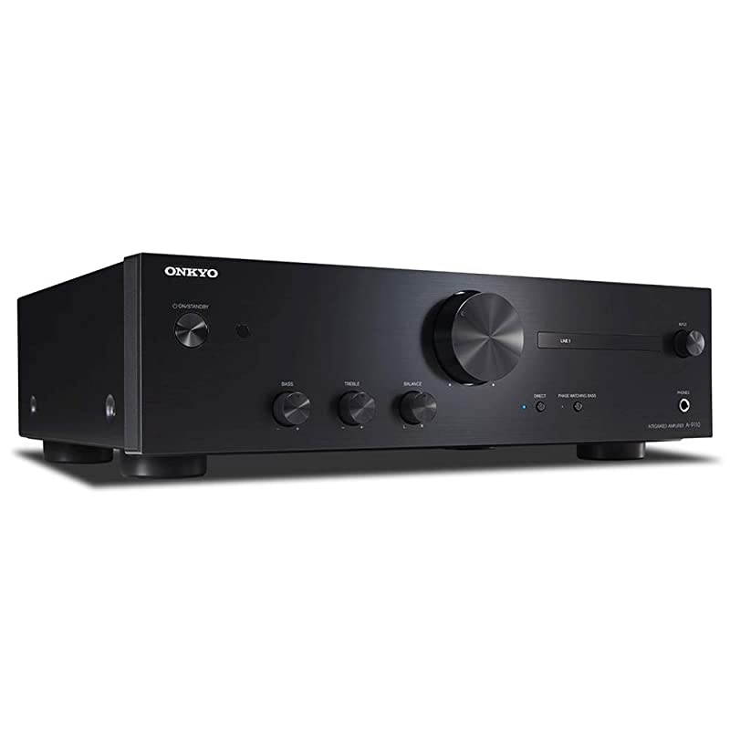 A-9110 Home Audio Integrated Stereo Amplifier - Black