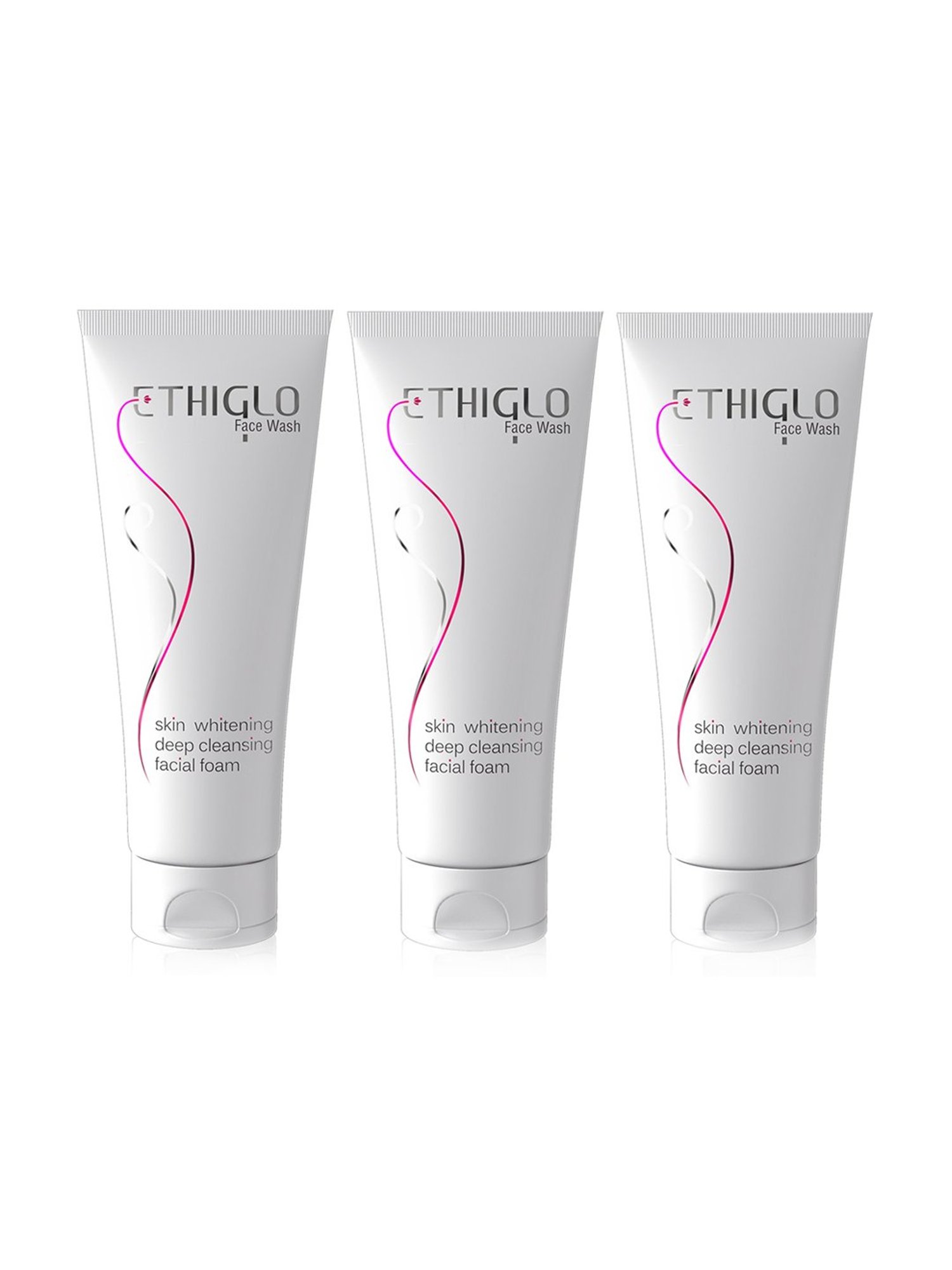 Ethiglo Skin Whitening Face Wash - Pack of 3 (70 ml Each)