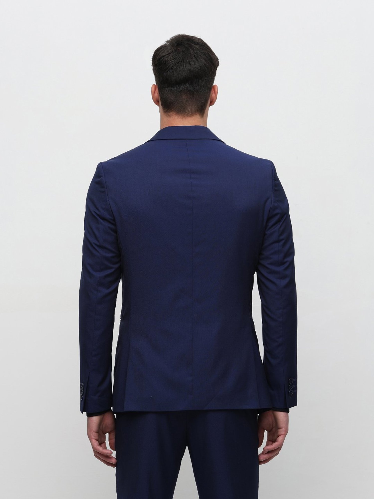 Vastramay Black Regular Fit Blazer