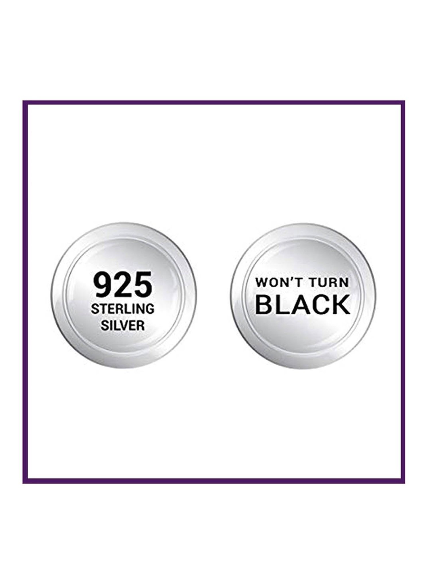 925 Silver 0.50 Carat Solitaire American Diamond Halo Engagment Ring for Women & Girls