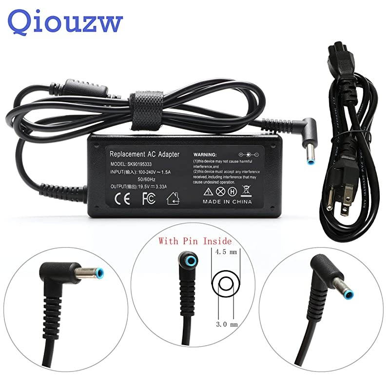 333A 65W AC Adapter Laptop Charger for HP ProBook 640 G2650 G2430 G3440 G3450 G3455 G3470 G3 PN H6Y89AA PA190032HE PPP009C PPP012DS PPP012LE PA145056HA Power Supply Cord