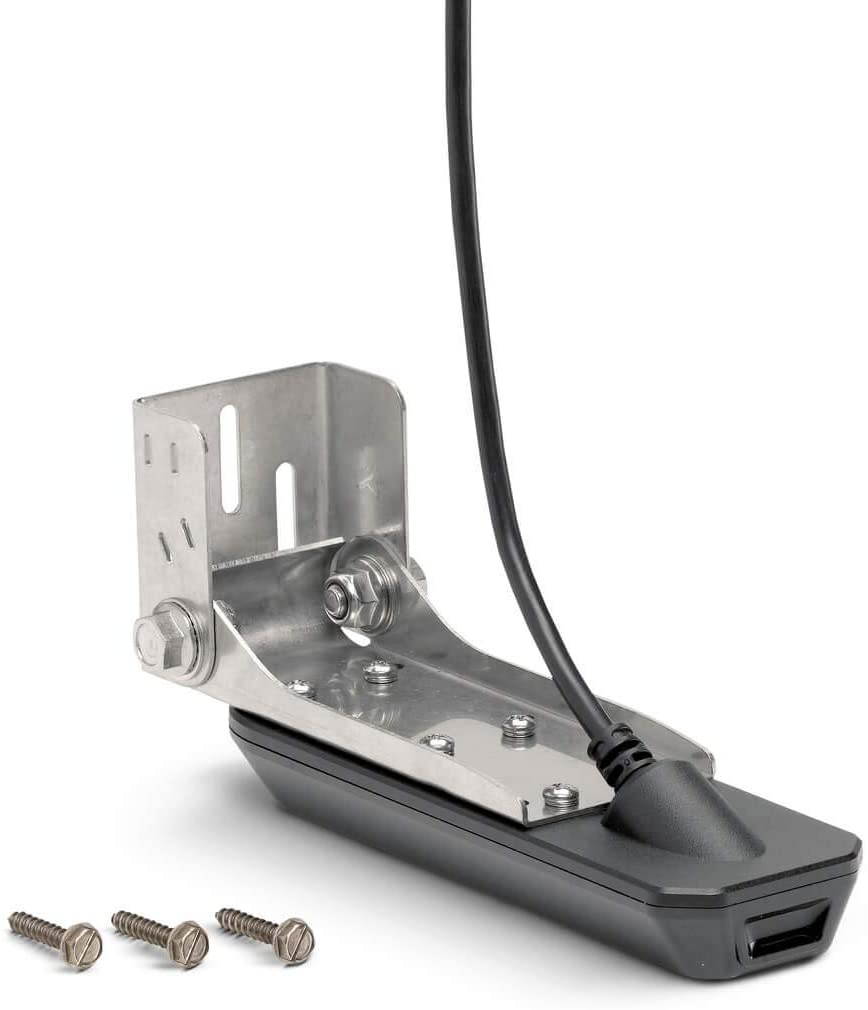 Humminbird 710280-1 XM 9 HW MDI T HELIX (MEGA Down Imaging+) Dual Spectrum CHIRP with Temperature Transom Mount Transducer, Black ( Pack of 2 )