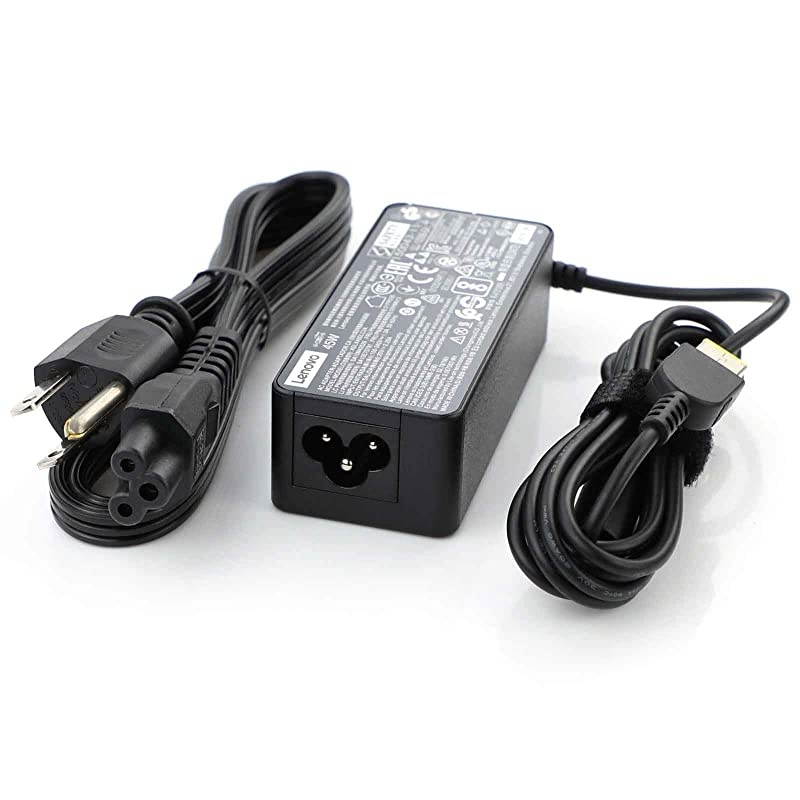 Laptop Charger Slim 45W watt AC Power Adapter for  ThinkPad X Series X230s X240s X250 X260 X270X1 YogaX Carbon 1st 2nd 3rd 4th Generation